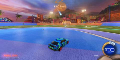 How to Get Saves or Epic Saves in Online Matches in Rocket League - 2