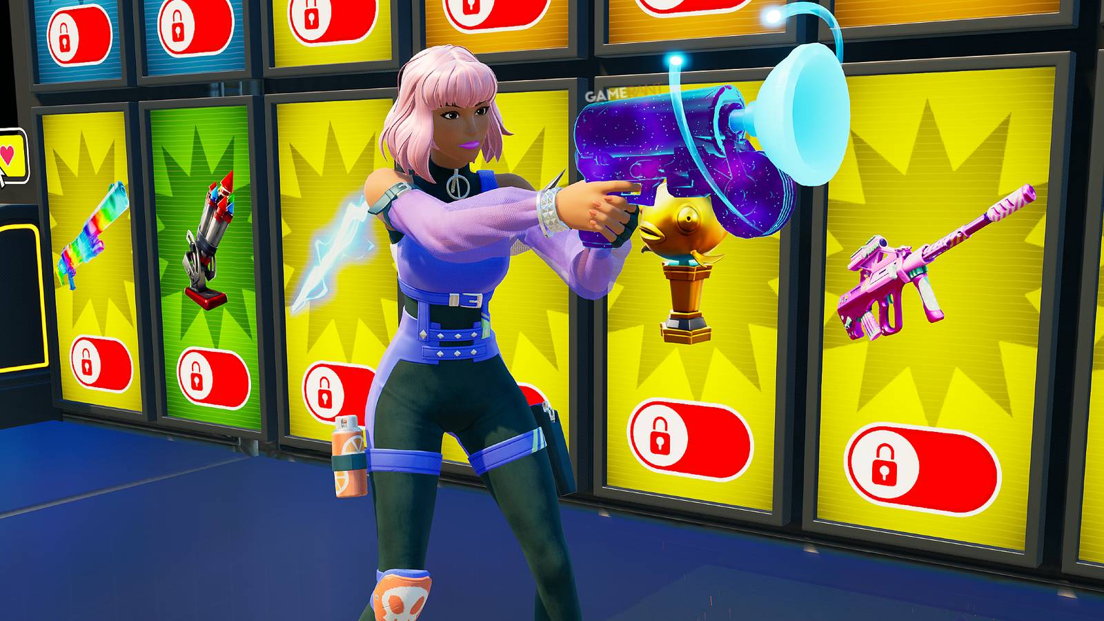 How to Get the Galaxy Grappler in 1v1 with Every Gun