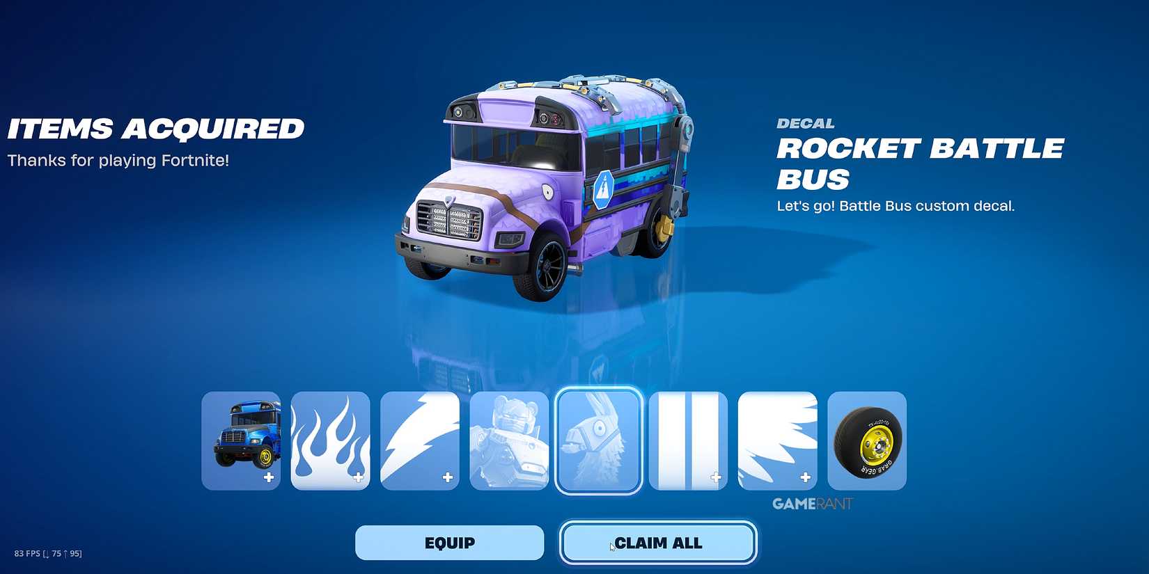 How To Get The Battle Bus SUV Skin in Fortnite