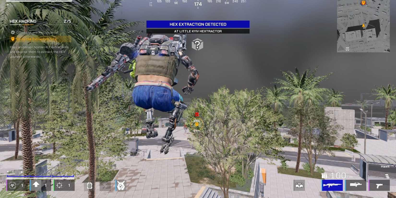 how to hack hextractor off the grid