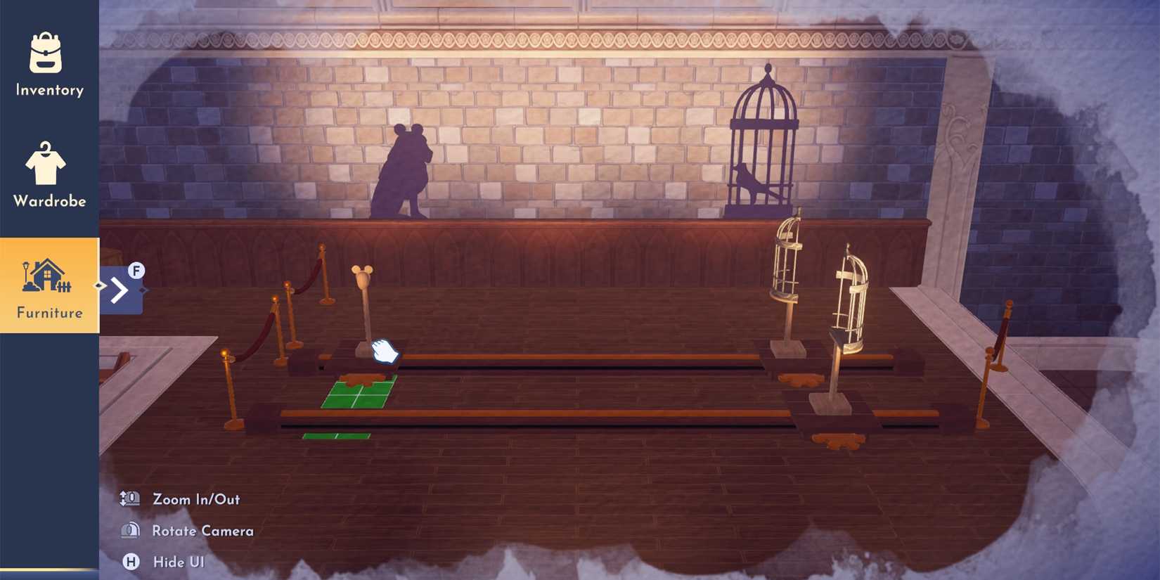 how to palce everything in the correct spot in ddv disney dreamlight valley