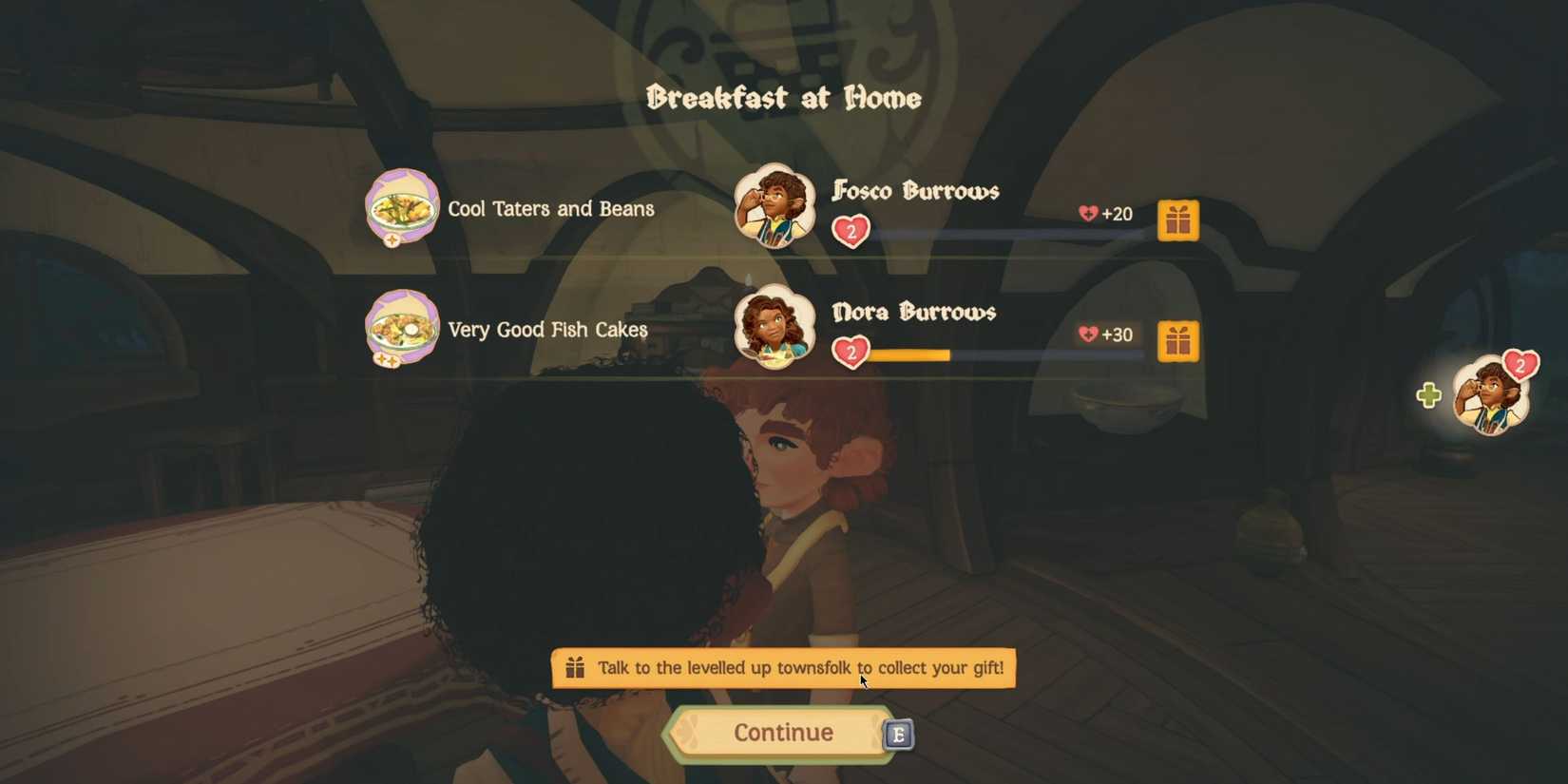 how to share meals tales of the shire 