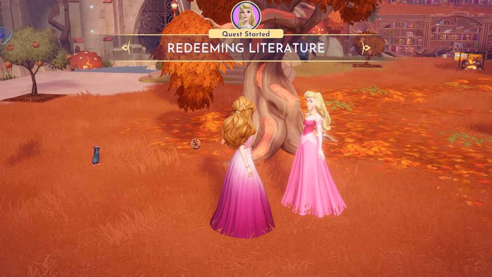 how to trigger redeeming literature quest in ddv disney dreamlight valley