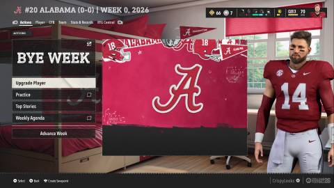 how to upgrade player in cfb 26 road to glory