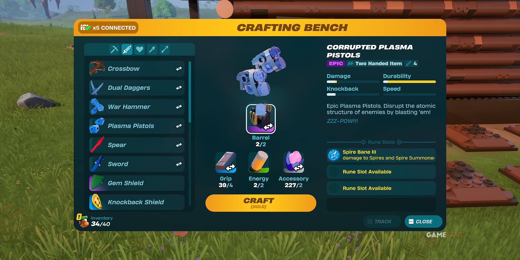 how to use Corrupted Crystals in LEGO Fortnite Odyssey