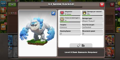 Ice Golem - Clash of Clans