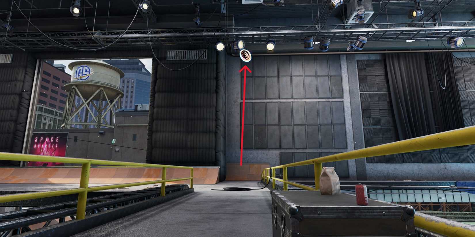 ig badge in movie studio