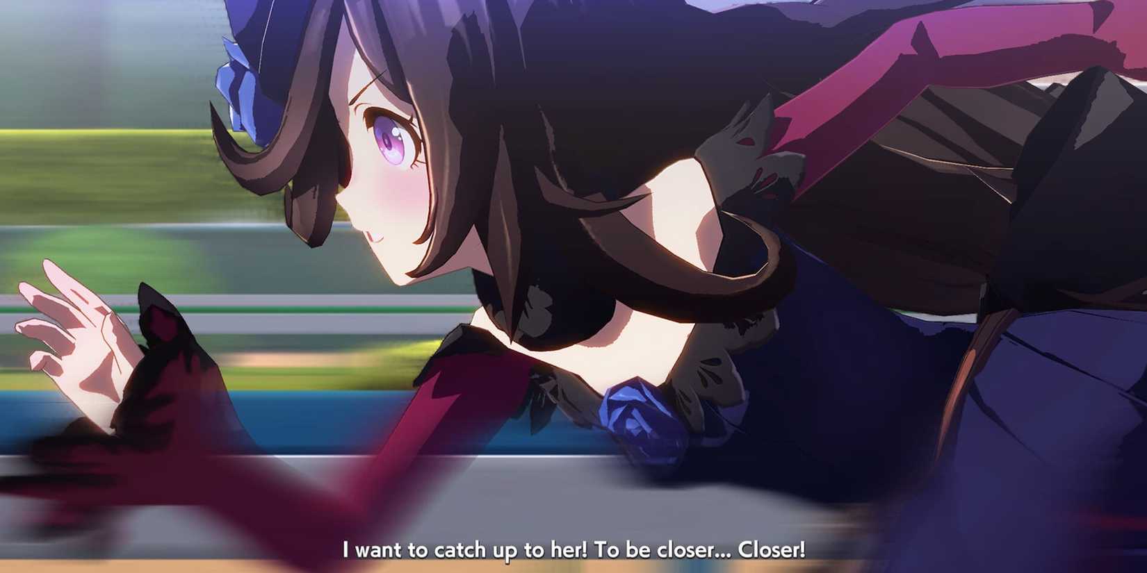 Umamusume Rice Shower sprinting