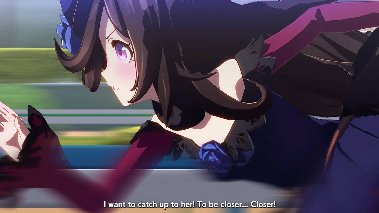 Umamusume Rice Shower sprinting