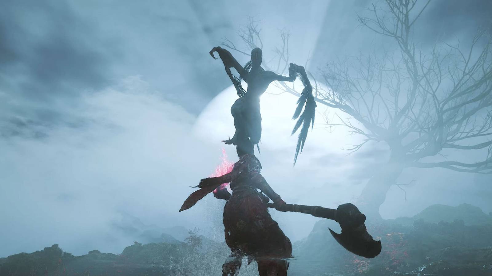 Wuchang: Fallen Feathers boss silhouette