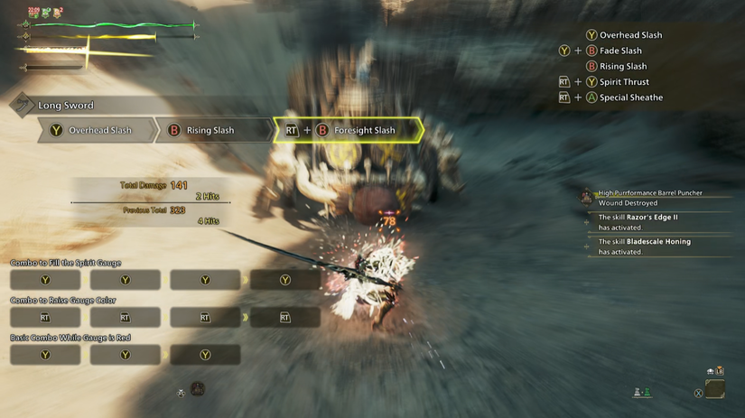 MH Wilds triggering Razor's Edge