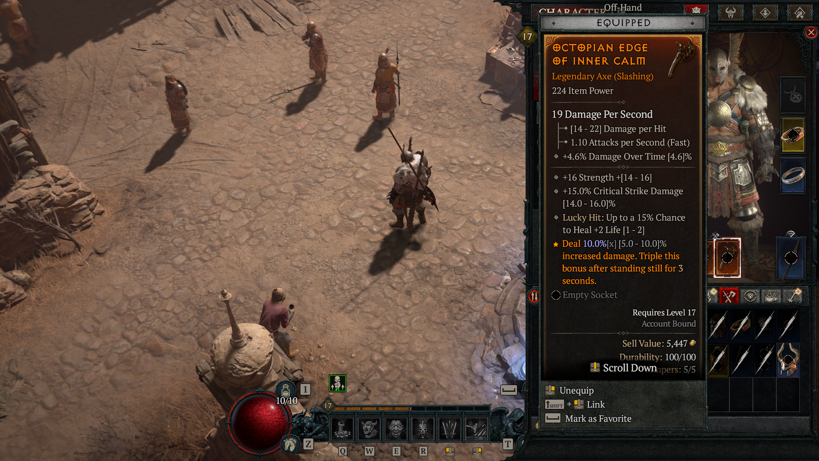 D4 Aspect of Inner Calm description