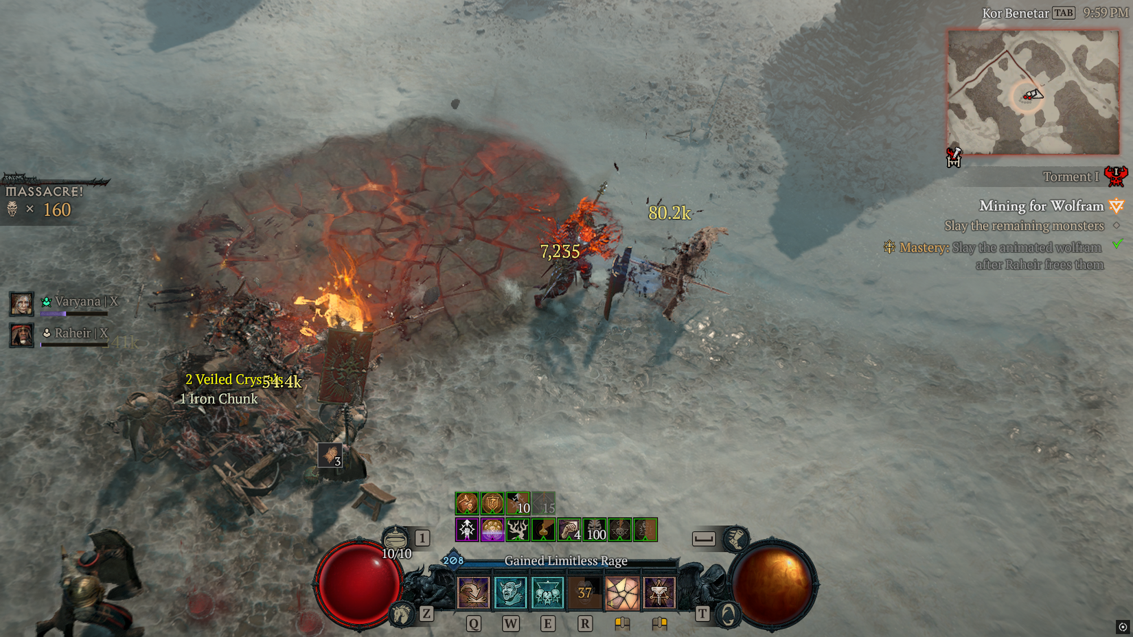 Diablo 4 Bash Barbarian attack