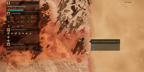 Imperial Testing Station 10 Location Dune Awakening