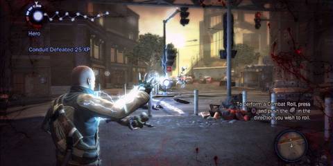 InFAMOUS gameplay