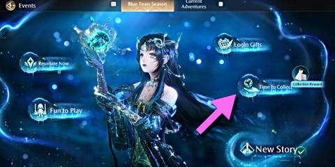 infinity-nikki-time-to-collect-event-menu