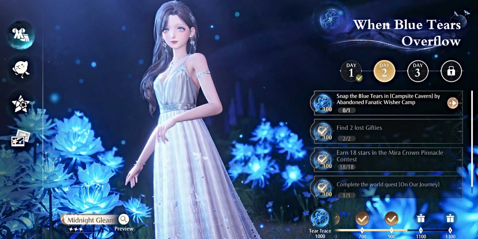 infinity nikki-when-blue-tears-overflow-challenge-menu