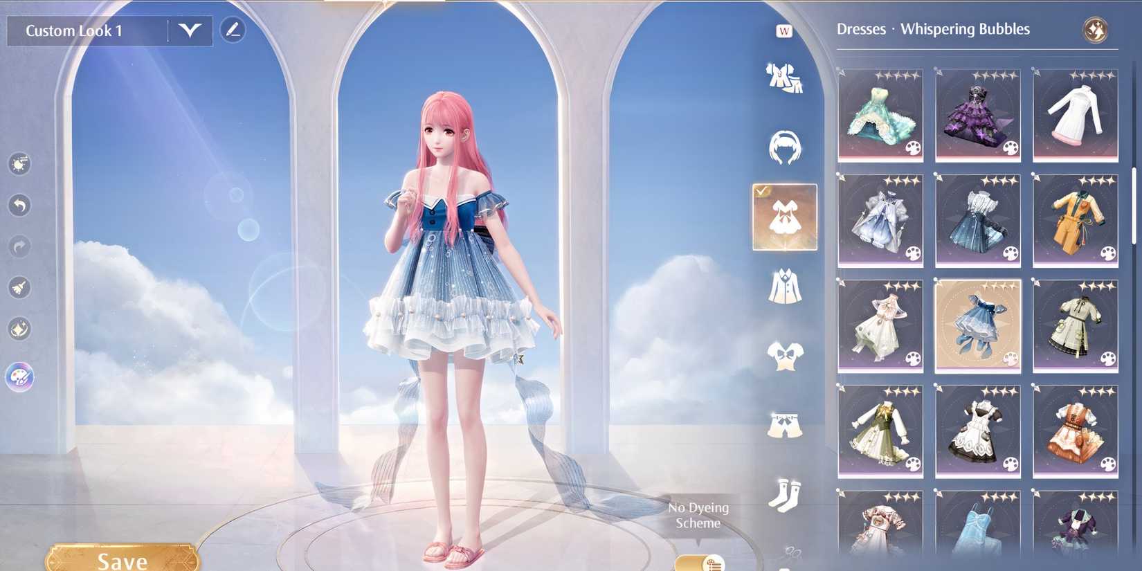 infinity-nikki-whispering-bubbles-dress-wardrobe