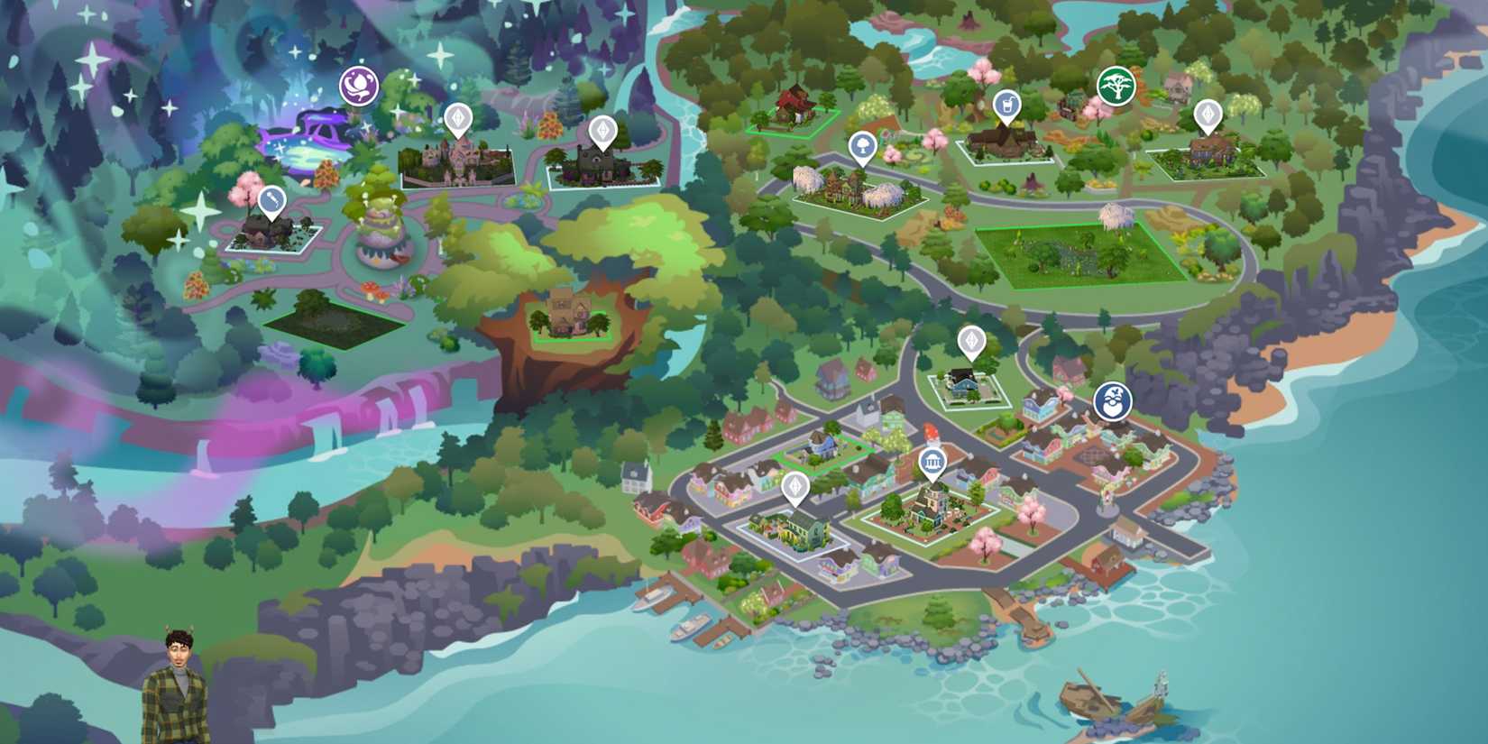 innisigreen in the sims 4 enchanted by nature expansion pack