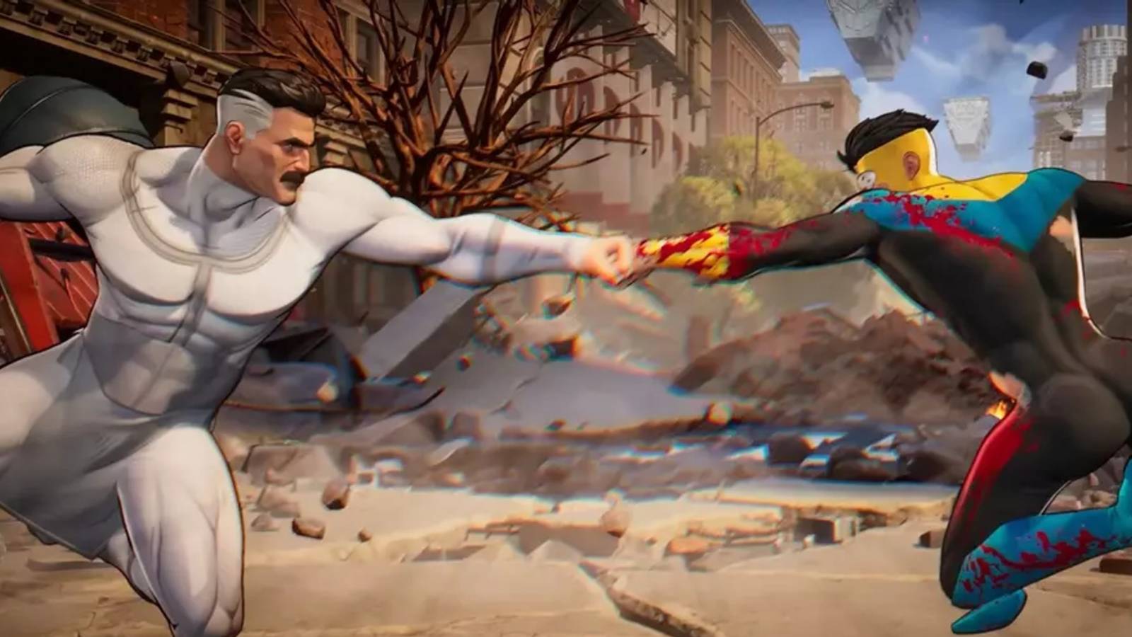 Invincible VS Omni-Man Fight