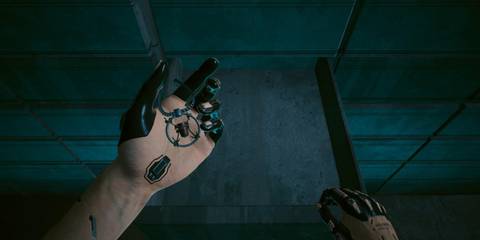 Johnny says goodbye to V