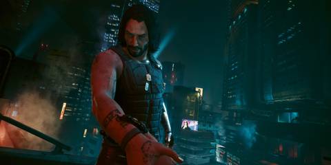 Johnny shakes V's hand