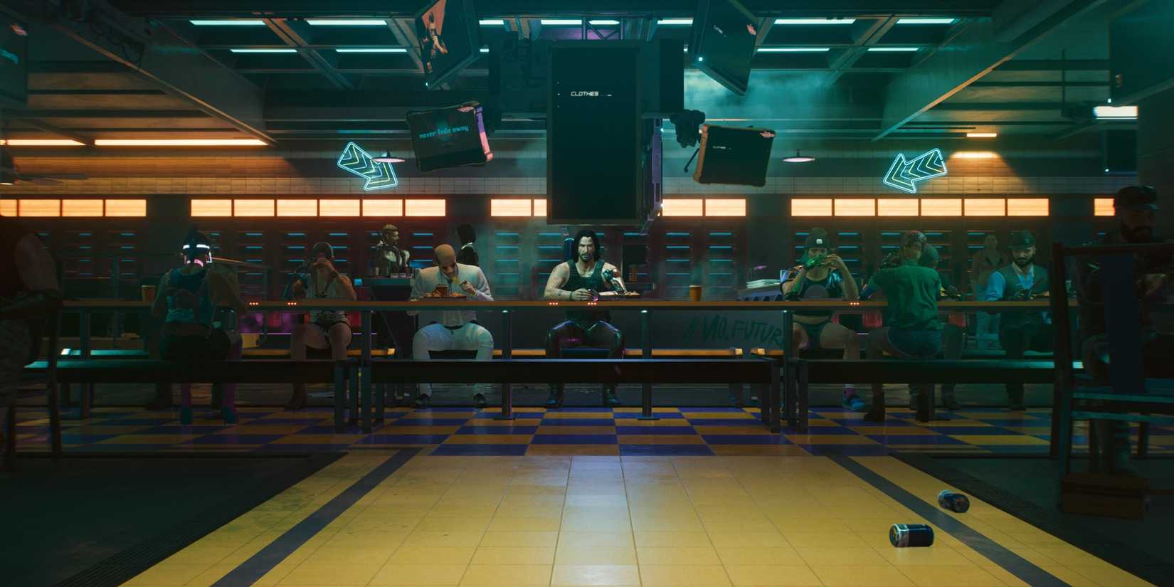 johnny silverhand at the last supper