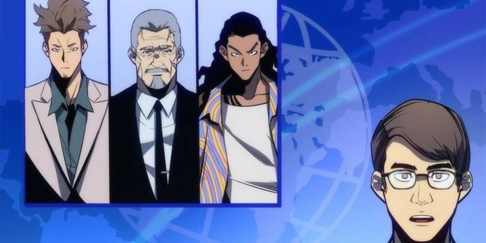 Jonas' death is reported on TV - Solo Leveling