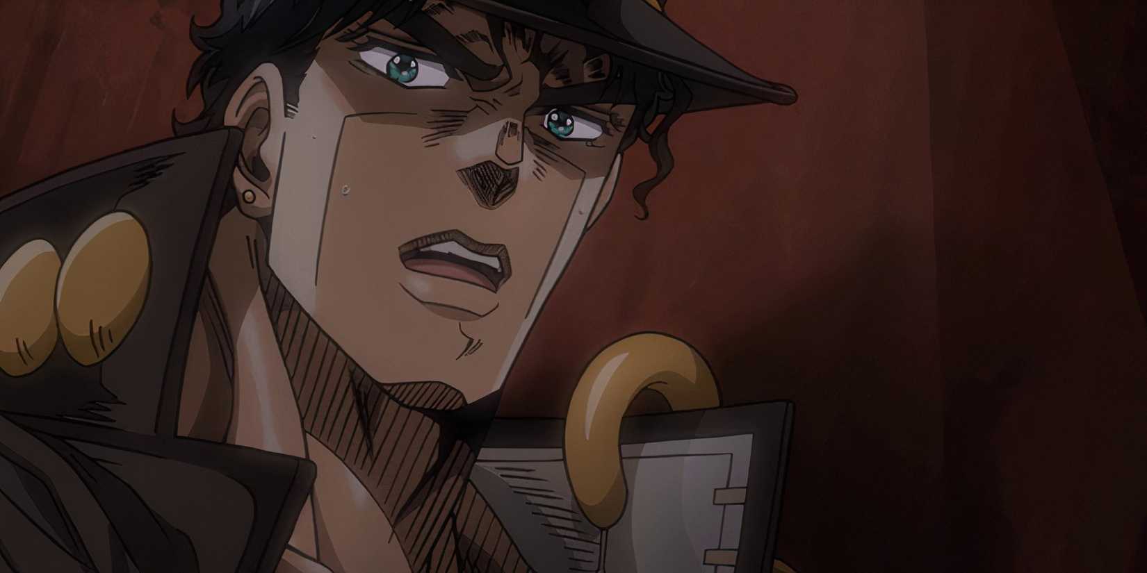Jotaro in JoJo's Bizarre Adventure Stardust Crusaders