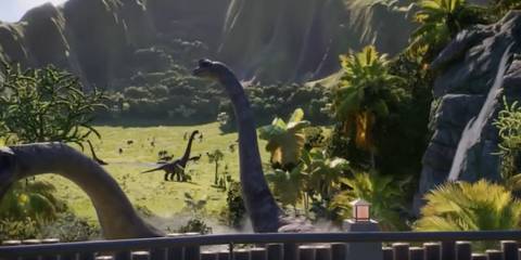Jurassic World Evolution 2 brontosaurs
