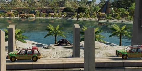 Jurassic World Evolution 2 car tours