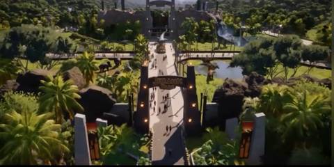 Jurassic World Evolution 2 Jurassic Park Gates 