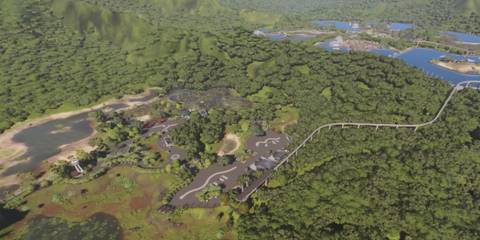 Jurassic World Evolution 2 natural space