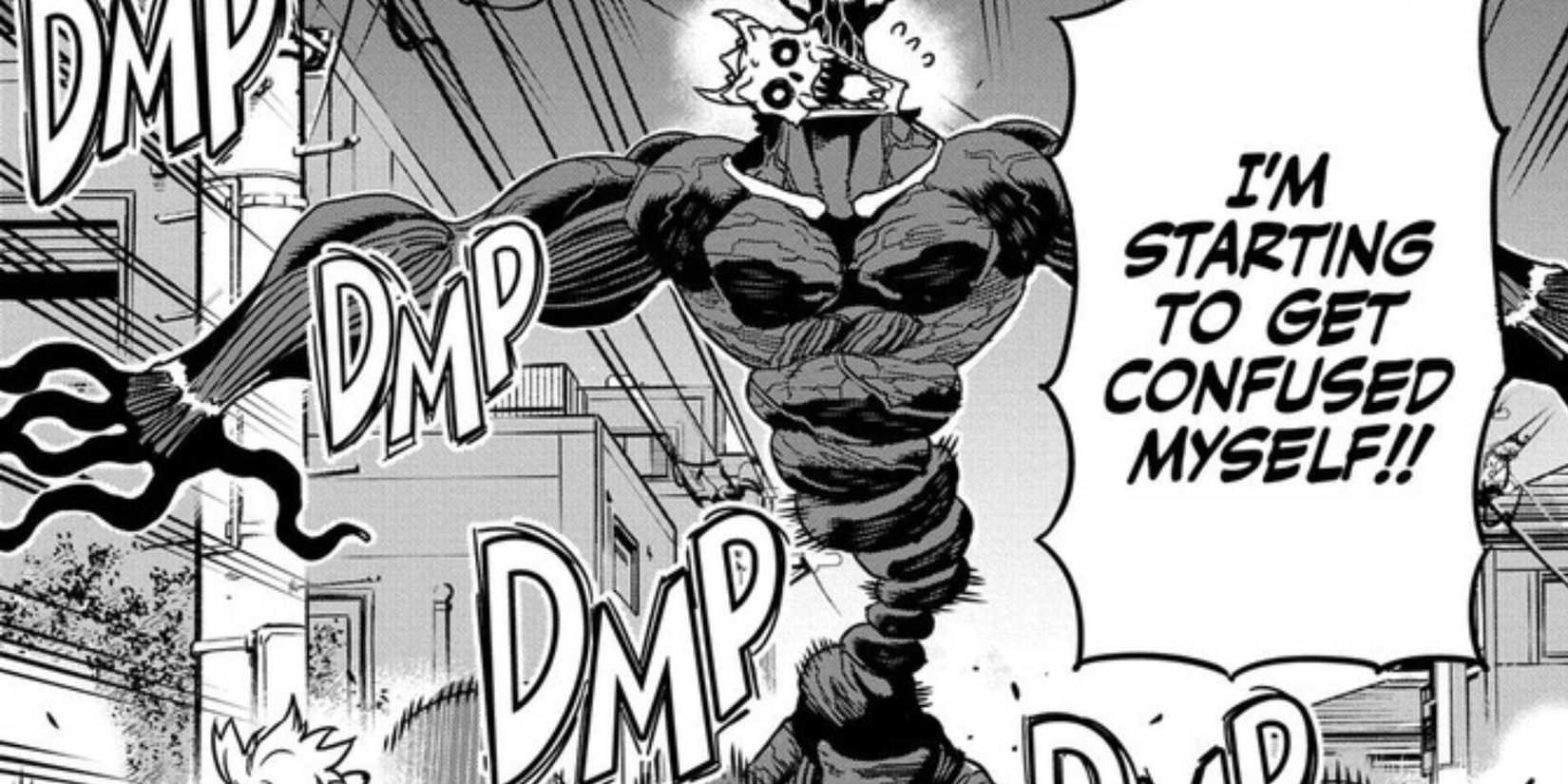 Kafka's shapeshifting from CHapter 2 - Kaiju No. 8