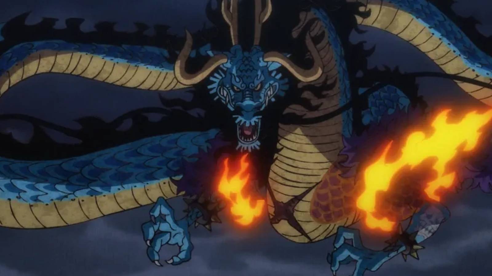 Kaidou as a Dragon in One Piece