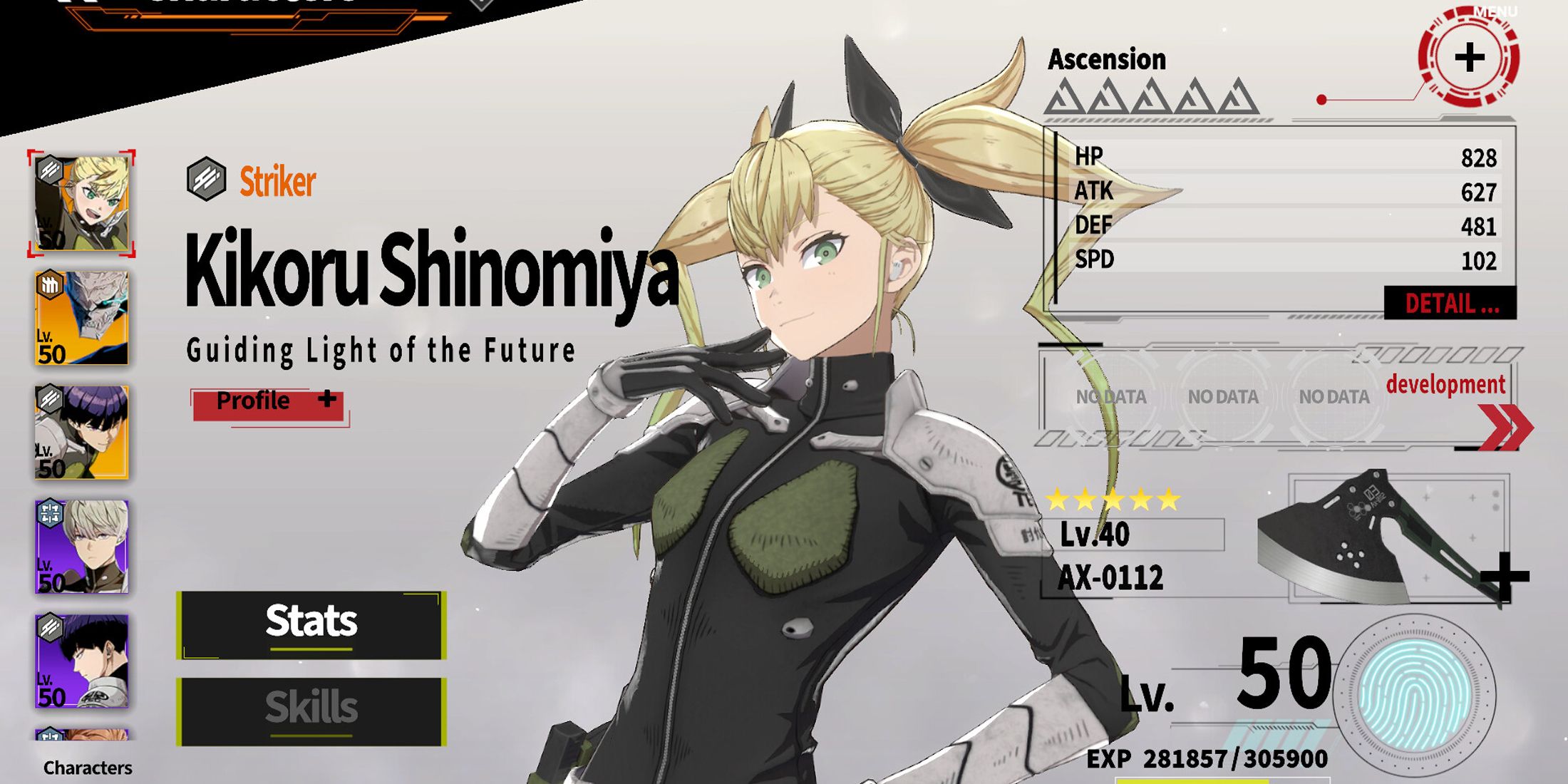 KAIJU NO. 8 THE GAME kikoru shinomiya