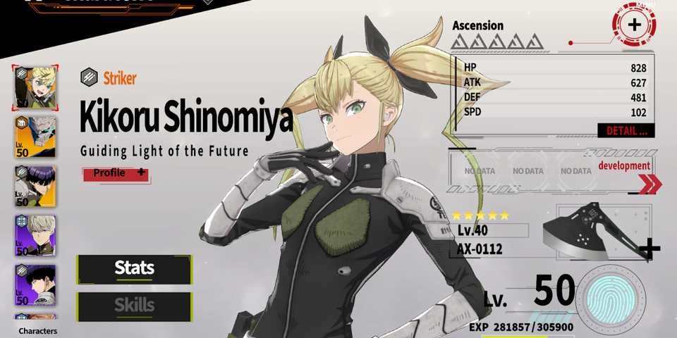 KAIJU NO. 8 THE GAME kikoru shinomiya