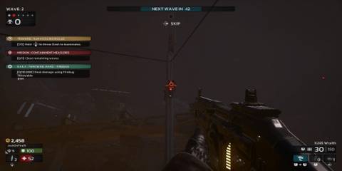 The Player Aiming at a Camera 