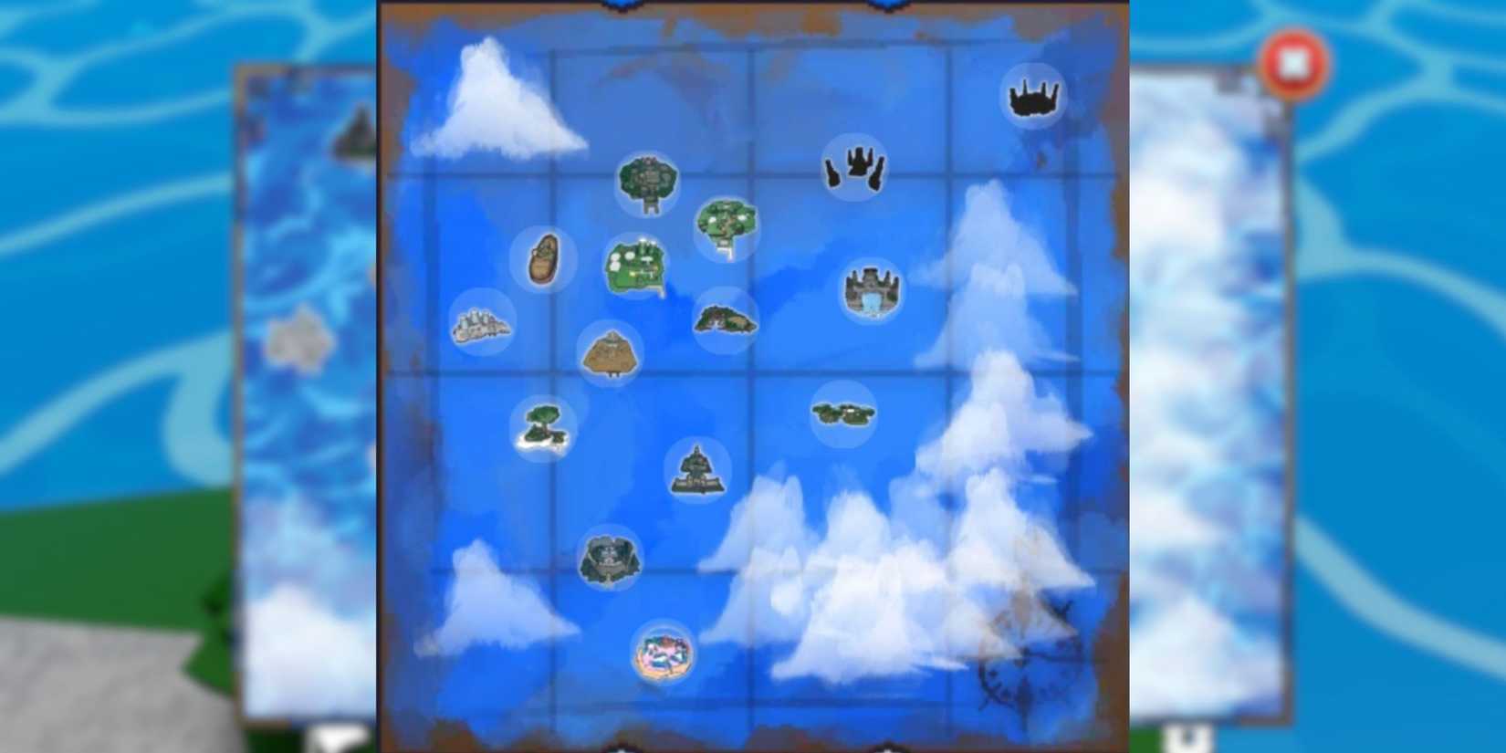 King Legacy: All Islands & Maps