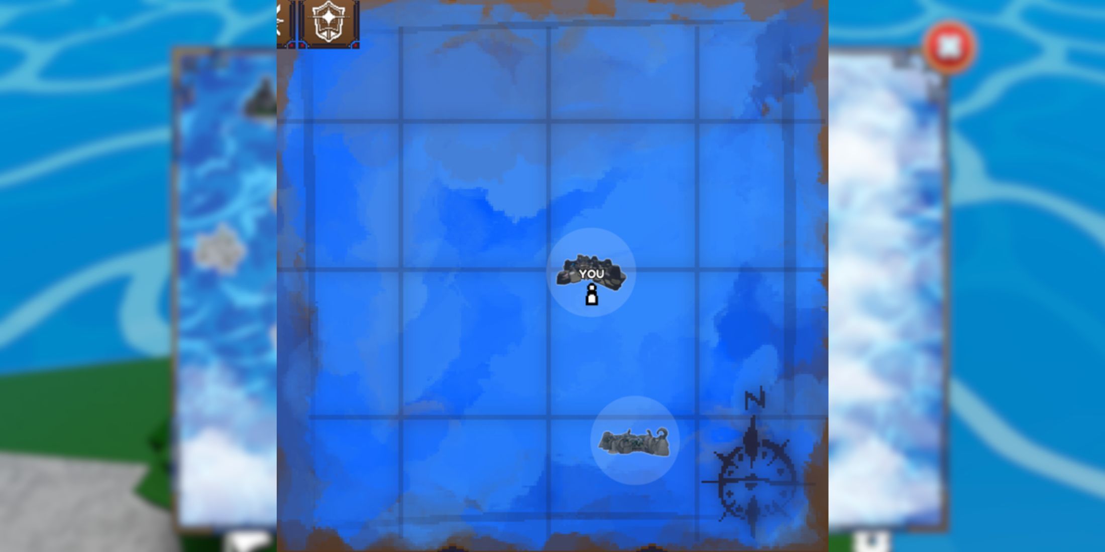 King Legacy map