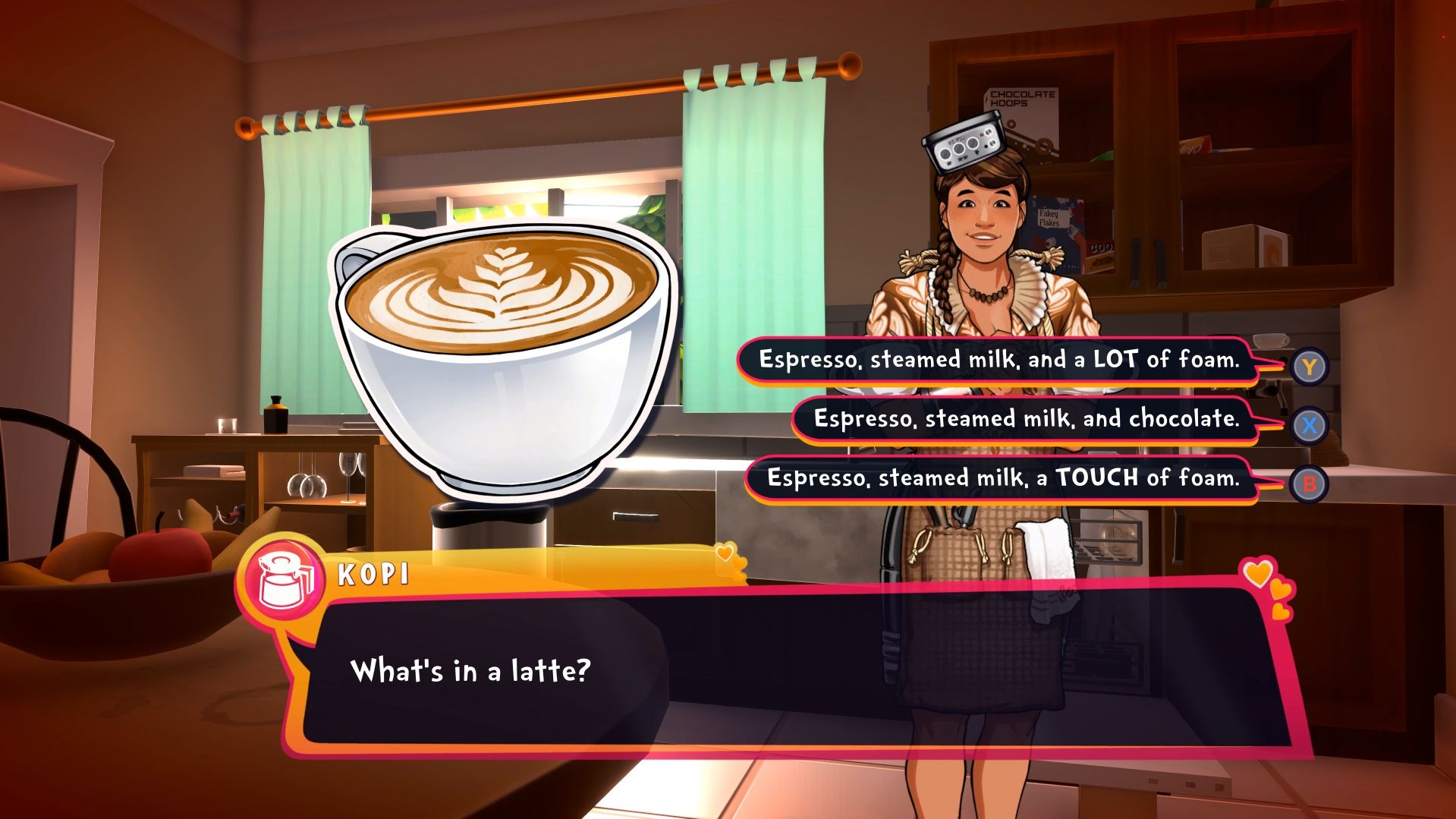 kopi latte trivia question date everything