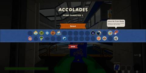 leave no trace badge achievement peak