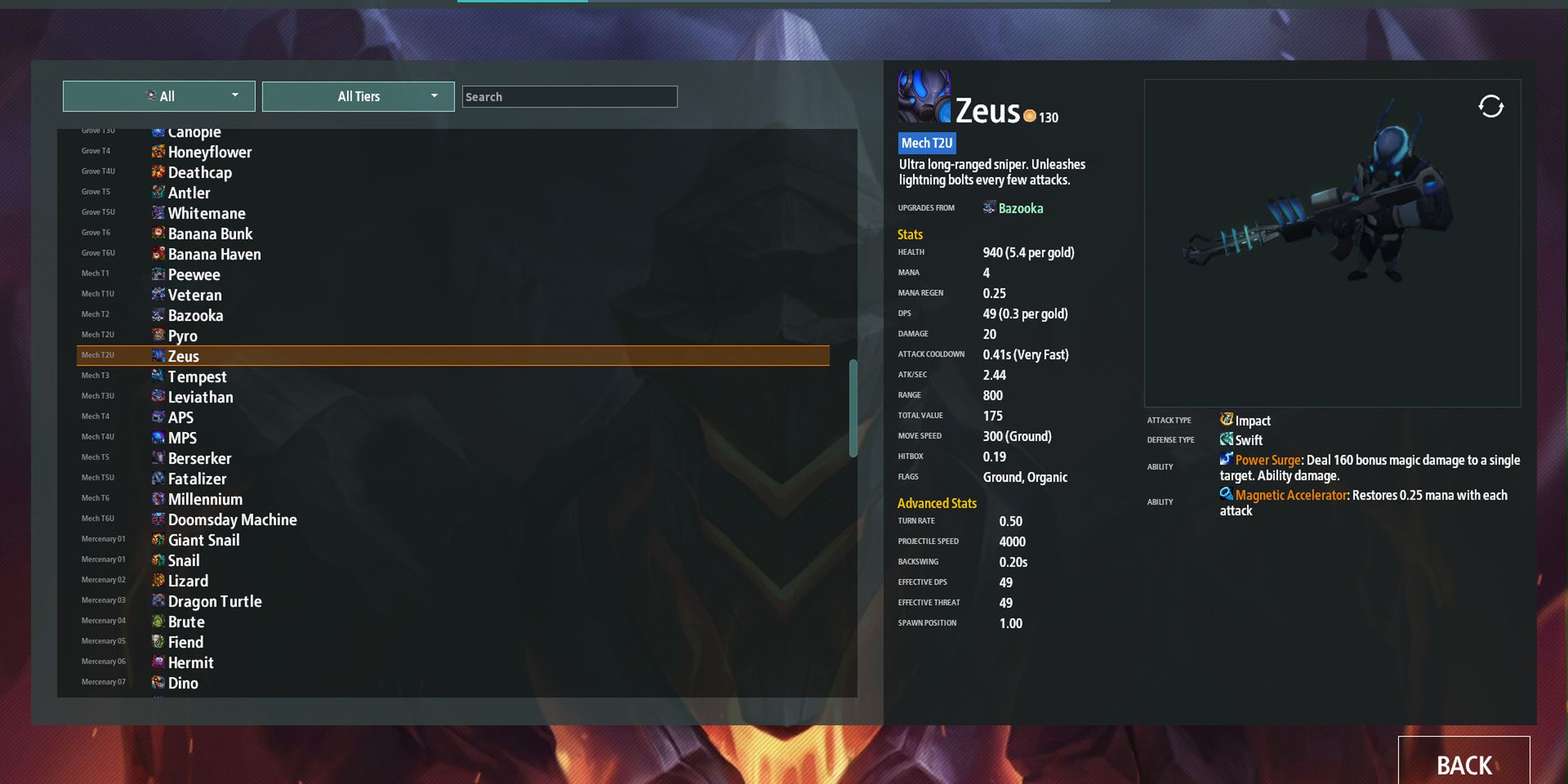 legion td 2 tier mechs