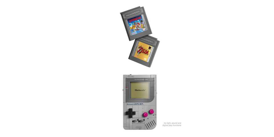 LEGO Game Boy System and Cartridges