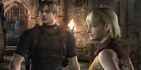 Leon Kennedy and Ashley Graham - Resident Evil 4