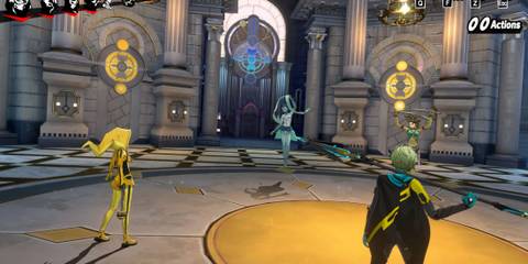 Leon using his Ultima Booster in P5X