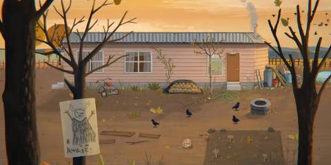 Little Misfortune house exterior