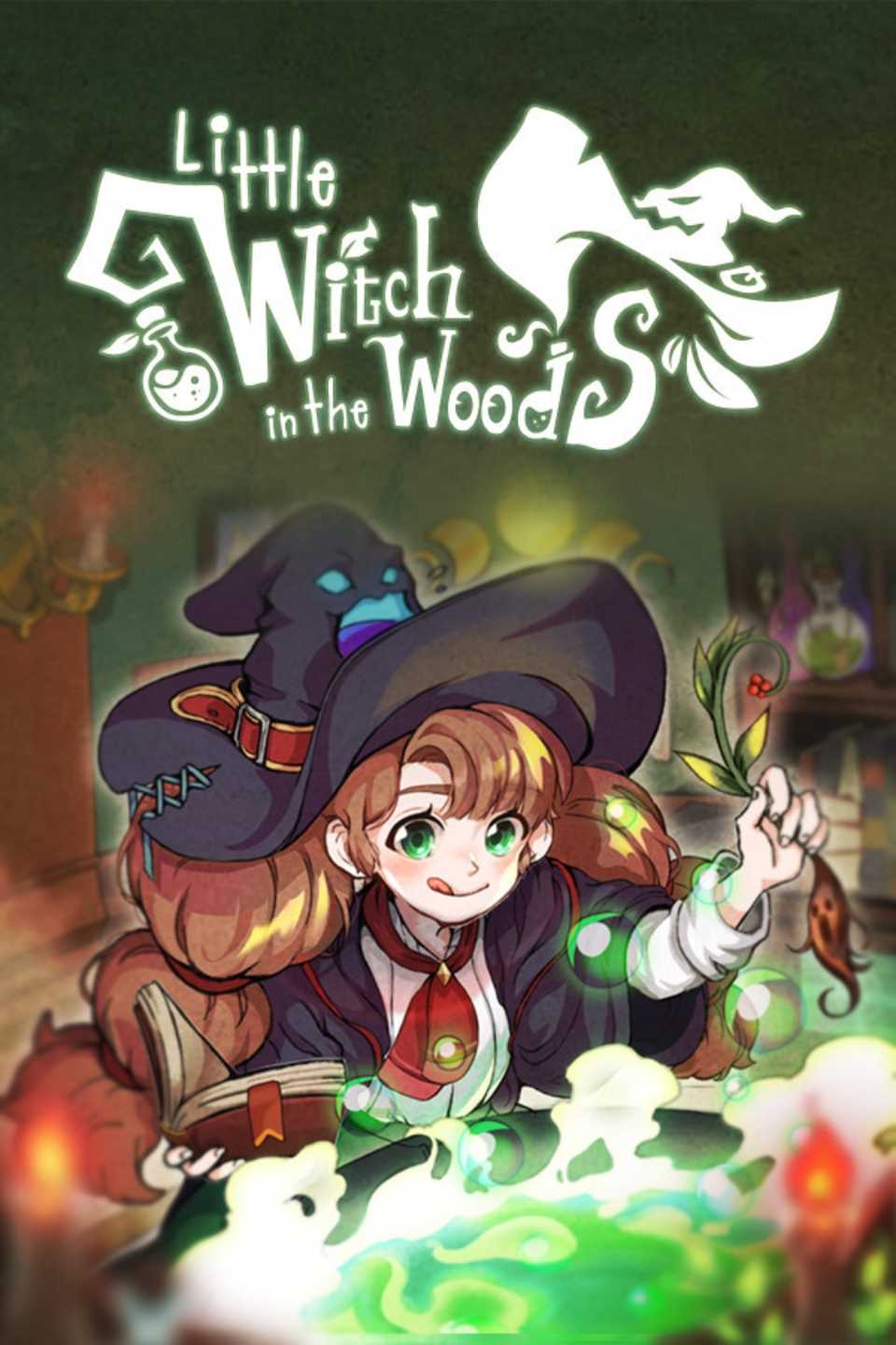 Little Witch in the Woods video game cover art tag