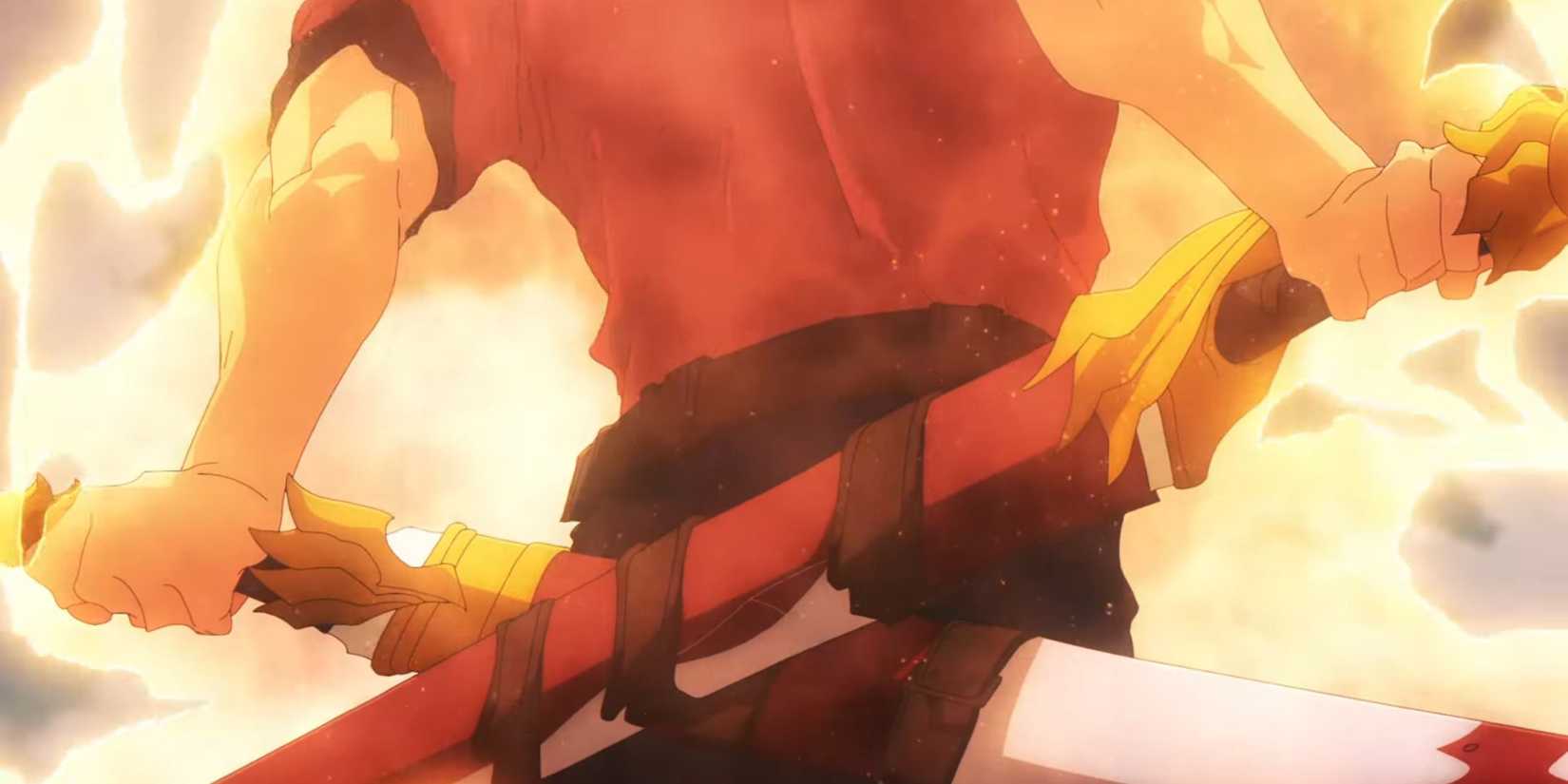 Liu Zhigang readies his attack - Solo Leveling