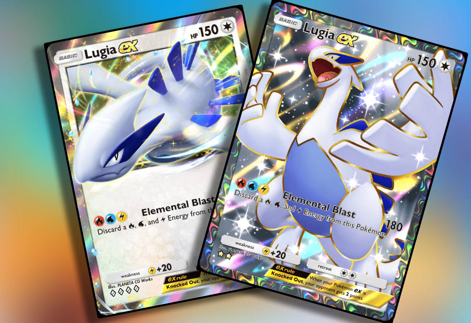pokemon cards lugia ex full art V 185/195- Silver Tempest - - Ultra Rare Card Ultra Rare Card Type 2013 Pokemon Black & White